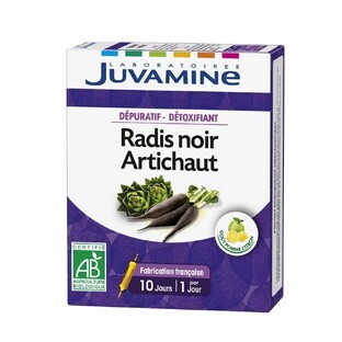 Juvamine Depurative and Detoxifying Black Radish 10 vials