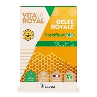 Vitavea Santé Vita'Royal Jalea Real Bio Fortificante 10 ampollas