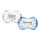 Dodie Succhietti da notte anatomici misti Soft Dreams 6 mesi e più x2