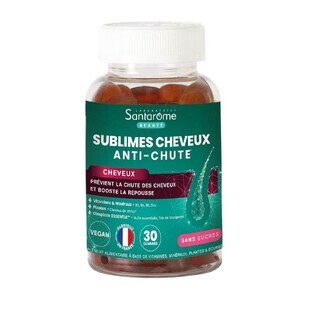 Santarome Sublime Haar Anti-Fall Pfirsich Geschmack 30 Kaugummi