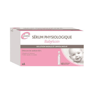 Babysoin Babysoin Saline Solution Nasal and ophthalmic solution 40x5ml