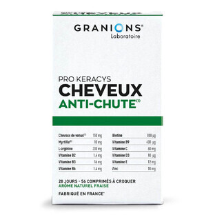 Granions Pro Keracys Anticaída 56 comprimidos masticables