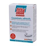 Fitty Dent Coussinets Adhesivos Profesionales Fijación Extra Fuerte x15