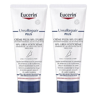 Eucerin UreaRepair Plus Foot Cream for Dry and Rough Skin 2x100ml