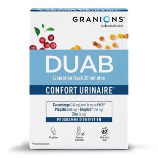Granions Duab Confort Urinaire 60 Geluli