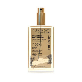 Alphanova Organic Sun Huile Sèche Paradisiaque Bio 100ml