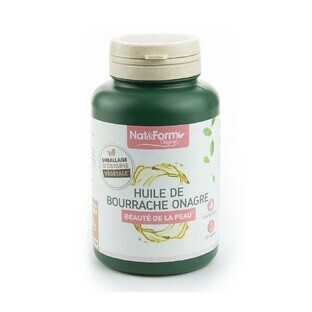 Nat&Form Aceite de Borraja y Onagra 200 Cápsulas