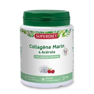 Superdiet Marine Collagen + Vitamin C 180 Tablets 180 Comprimés
