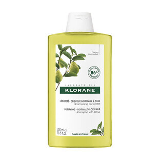 Klorane Șampon cu pulpă de cedru Păr mixt și gras 400 ml