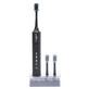 Superwhite Brosse a dents Sonique souple BLACK + 3 têtes