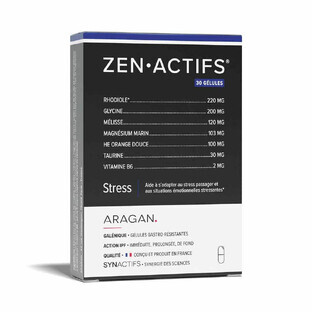 Aragan Synactifs Zenactifs Stress 30 Gelules