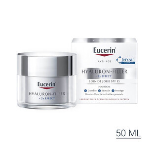 Eucerin Hyaluron-Filler + 3x Effect Crema Giorno Anti-età SPF15 50ml