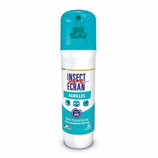 Insect Ecran Skin Mosquito Repellent family zone temperate pentru adulți și copii 100ml