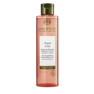 Sanoflore Fresh Rose Face Lotion Organic Damask Rose Botanical Essence 200ml