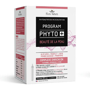 Flora Natura Programa Phyto+ Belleza de la Piel 20 10 ml ampollas bebibles