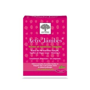 Nieuw Nordic Activate Jambes 30 tabletten