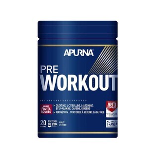 Apurna Rote Früchte Pre-Workout 420g