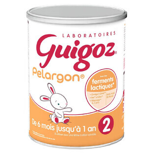 Guigoz Pelargon Leche en Polvo 2 6 a 12 meses 780g