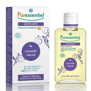 Puressentiel Serene Sleep Huile de massage relaxante bio 100ml