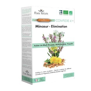 Flora Nature Organic Slimming Complex 4+ 20 vials