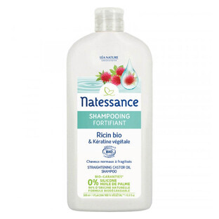 Natessance Fortifying Shampoo With Organic Castor Oil and Vegetable Keratin 500ml