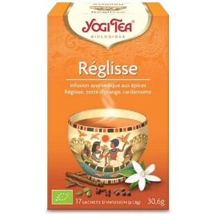 Yogi Tea Infusione Reglisse 17 Bustine