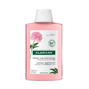Klorane Pioenroos Kalmerende Shampoo Gevoelige Hoofdhuid Bio 200ml
