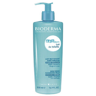 Bioderma Abcderm No-Rinse Reinigingsmelk voor Kinderen 500ml