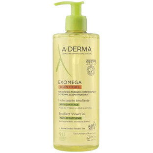 A-Derma Exomega Control anti-itch emollient oil for Lavera 500ml