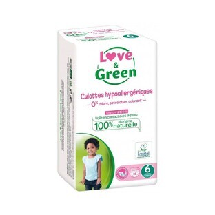 Love&Green Hypoallergene slips XL + meer dan 16 kg x16