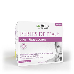 Arkopharma Perles De Peau Anti-âge Global 30 bastoncini