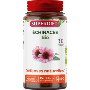 Superdiet Echinacee Bio 90 gélules
