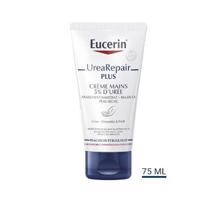 Eucerin UreaRepair Plus Cremă de mâini 5% Uree Piele uscată 75ml