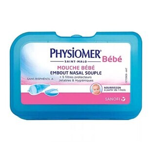 Physiomer Baby Nose Spray + 5 Protective Filters