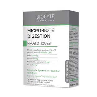 Biocyte Salute Microbiota Digestione Probiotici 30 capsule