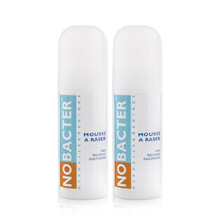 Nobacter Scheerschuim voor de gevoelige of problematische huid 2x150 ml