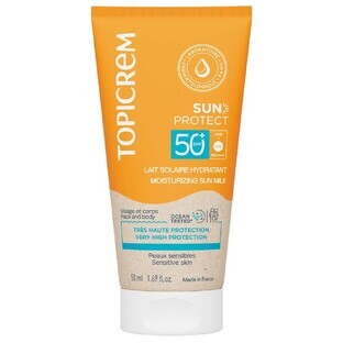 Topicrem Sun Protect Lapte solar hidratant SPF50+ 50ml
