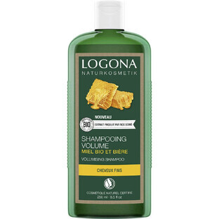 Logona Organic Beer and Honey Volume Shampoo 250ml