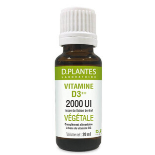 D. Plantes Pflanzenvitamine D3+ 2000IU 20ml