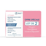Ducray Ictyane Surgras dermatológicas Cara y Cuerpo Piel Seca 2x100g