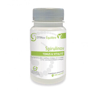 Effinov Nutrition Spirulinov Tonicidad y Vitalidad 120 Comprimidos