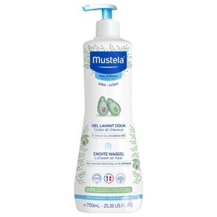 Mustela Milde Reinigingsgel Normale Huid 750ml