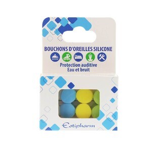 Estipharm Tappi auricolari in silicone (x8)