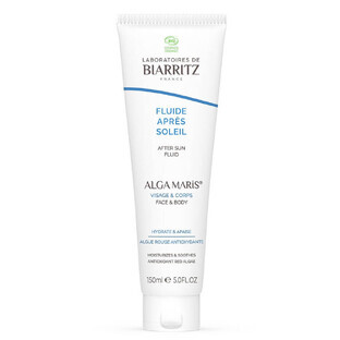 Laboratoires De Biarritz Produse de protecție solară Fluid bio după plajă proaspăt și hidratant 150 ml