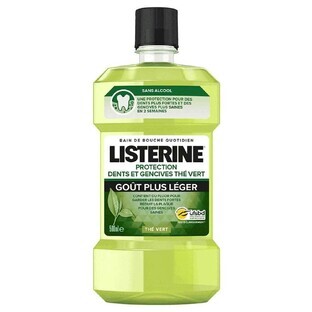 Listerine Bain de bouche protection dents et gencives sensibles the vert 500ml