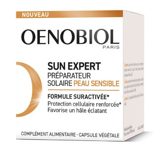 Oenobiol Sun Expert Zonnewarmtepomp Gevoelige Huid 30 Capsules