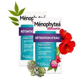 Ménophytea Menophytea silhouette Ritenzione dell'acqua 2x30 compresse