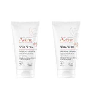 Avène Cold Cream Crème Mains Concentrée 2x50ml