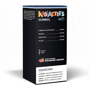 Aragan Synactifs KidActifs Slapen 125 ml