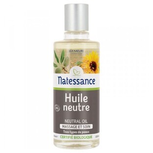 Natessance Ulei neutru organic pur pentru masaj și tratament 100ml